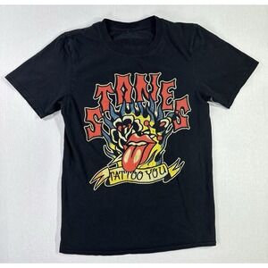 The Rolling Stones Tattoo You Graphic T-Shirt Black Small Band Rock Tee